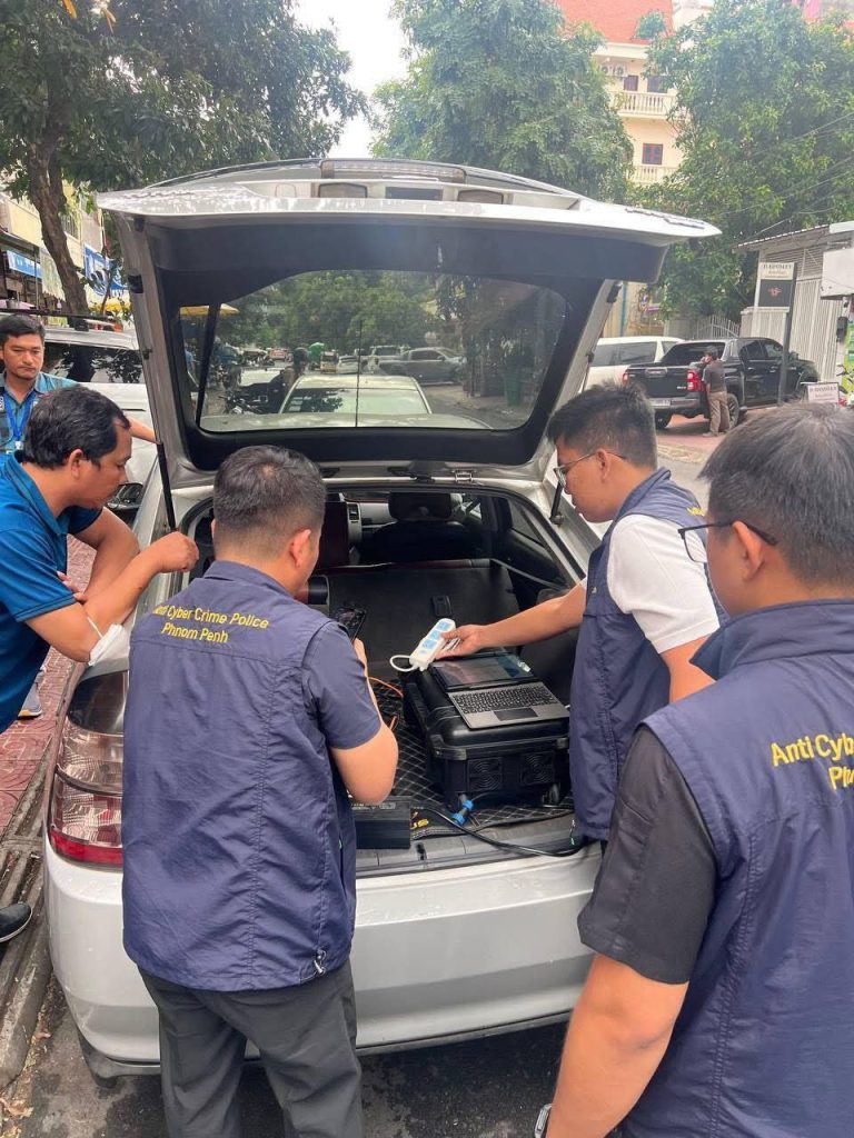 柬埔寨闪电战！伪基站团伙2025年12月4日被端，30台GSM设备+10台平板电脑全网曝光-测试测试